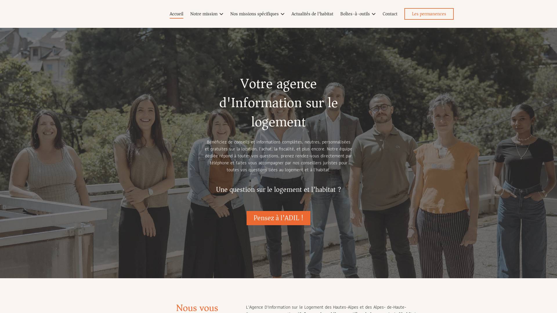 ADIL - Notre mission : l'accès à l'information au logement pour tous