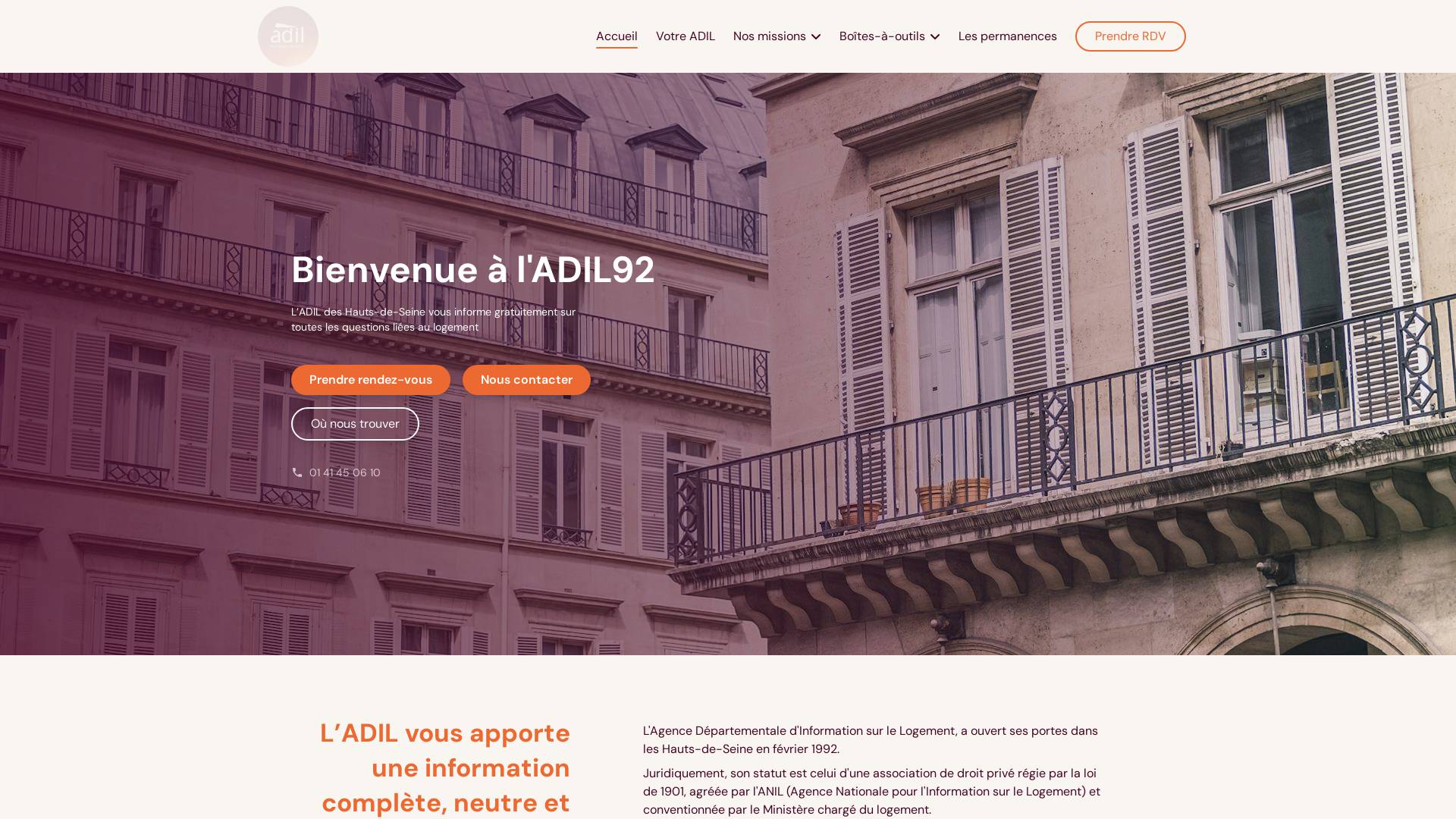 Votre ADIL 92 - Proximité et expertise logement