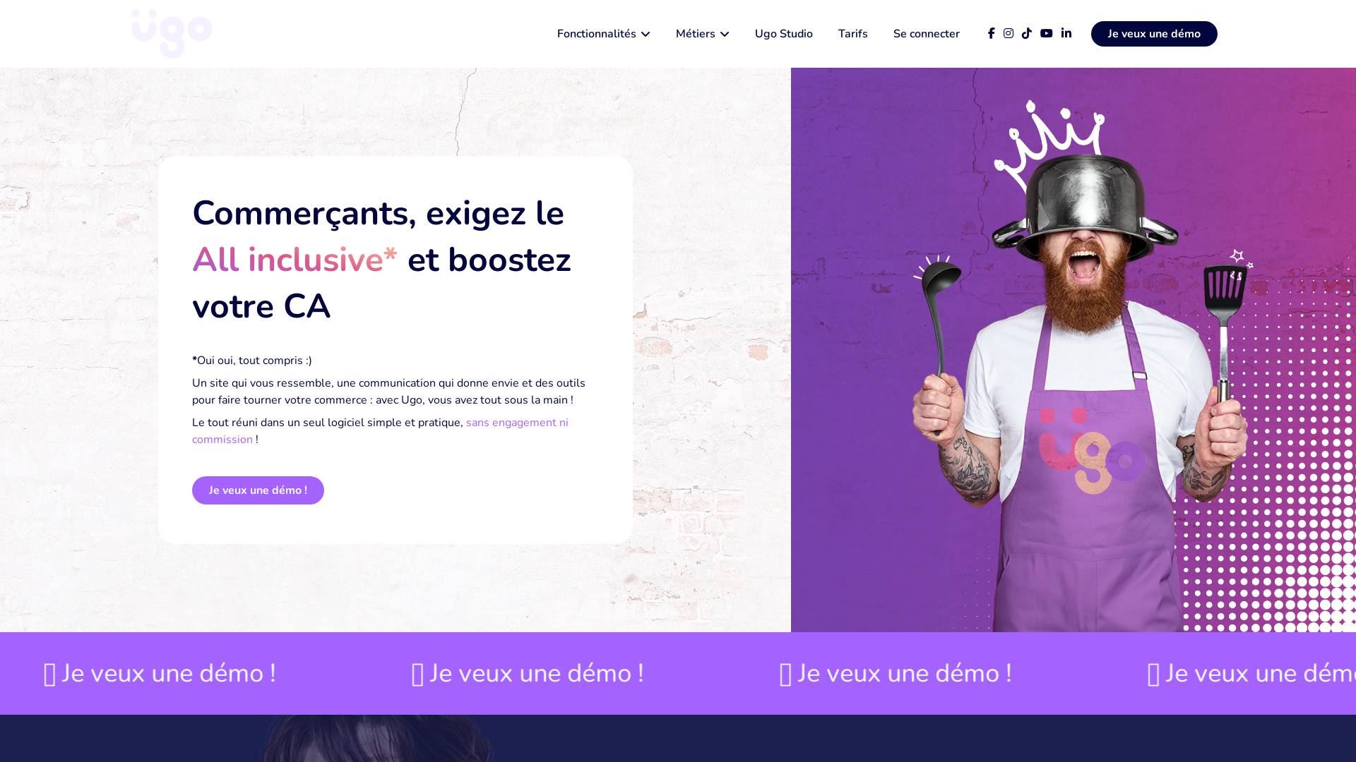Ugo - Solutions sur mesure pour tous les métiers du commerce