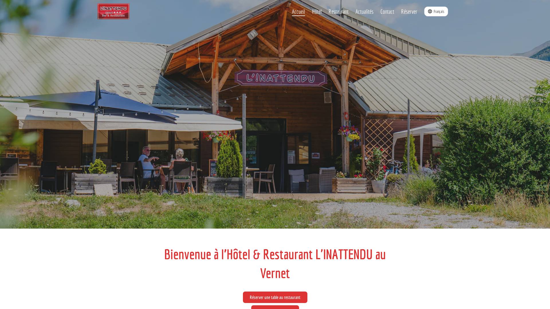 L'Inattendu Hôtel *** Gîte & Restaurant