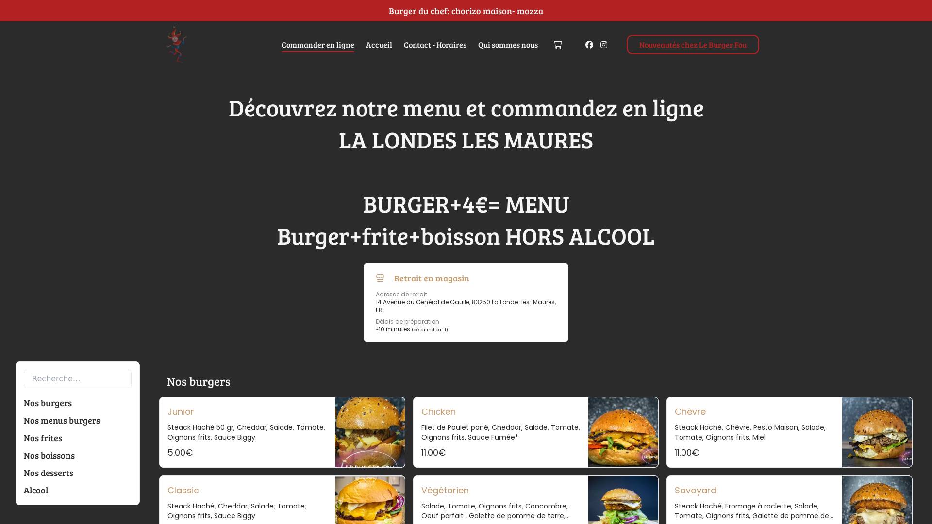 Le Burger Fou