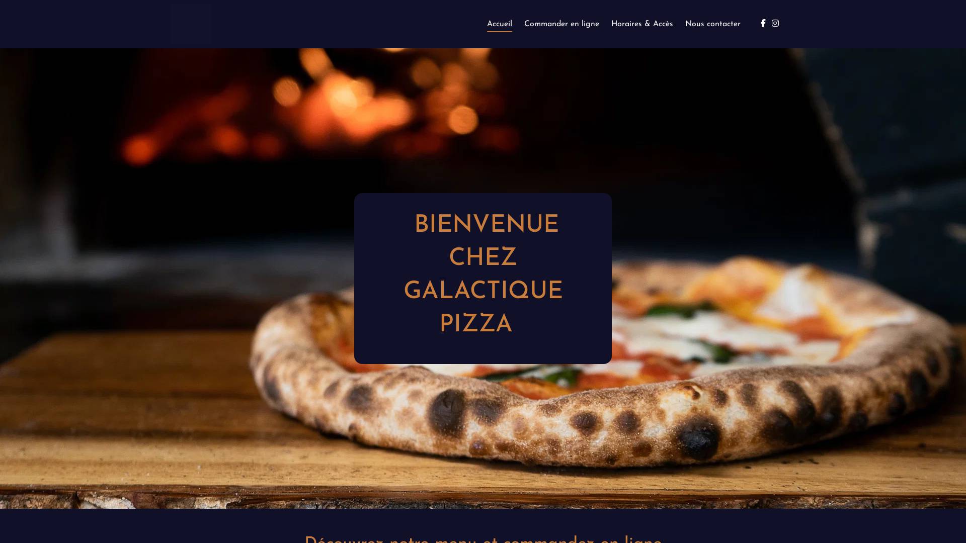 Galactique pizza